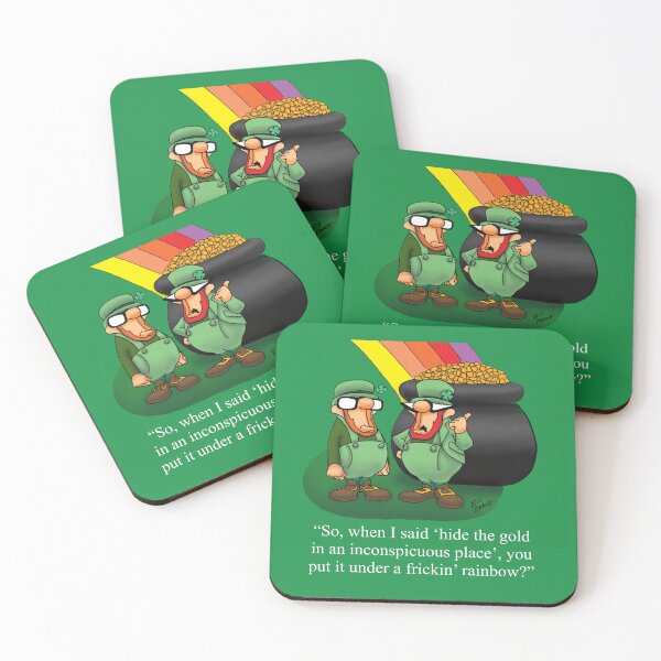 Item preview, Funny St. Patrick’s Day Leprechaun Cartoon Humor designed and sold by abbottoons.