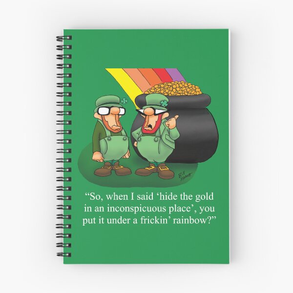 Item preview, Funny St. Patrick’s Day Leprechaun Cartoon Humor designed and sold by abbottoons.