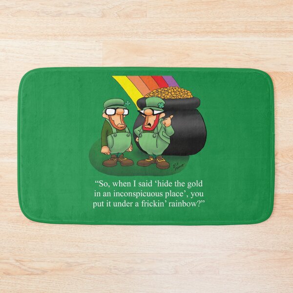 Item preview, Funny St. Patrick’s Day Leprechaun Cartoon Humor designed and sold by abbottoons.
