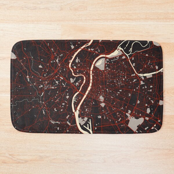 Item preview, Lyon City Map of France - Vector designed and sold by deMAP.