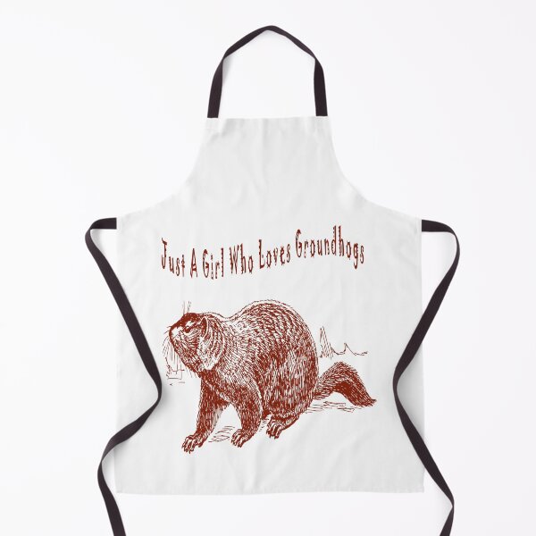 Item preview, Just A Girl Who Loves Groundhogs designed and sold by Soudesign99.