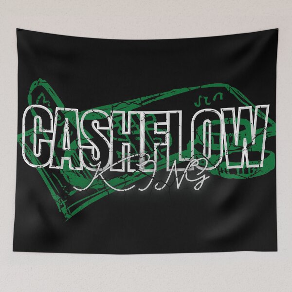 Item preview, CASHFLOW KING poster modified distressed 2 designed and sold by KingsManKind.