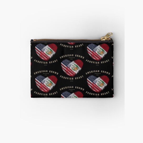 Item preview, American Grown Peruvian Heart Love Peru Flag designed and sold by RyanHolmes16.
