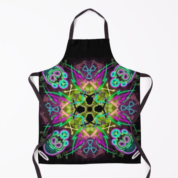 Item preview, Neon Mandala Flower Abstract designed and sold by Chatchot.