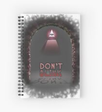 Illuminati Don't Blink Spiral Notebook