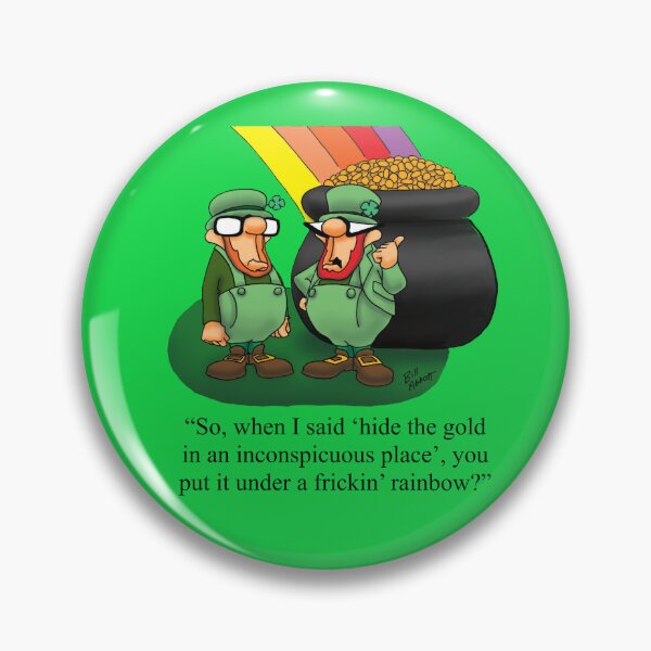 Item preview, Funny St. Patrick’s Day Leprechaun Cartoon Humor designed and sold by abbottoons.