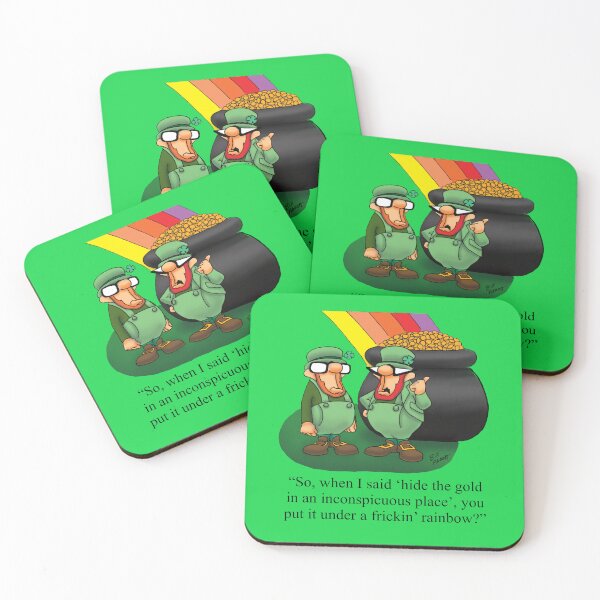 Item preview, Funny St. Patrick’s Day Leprechaun Cartoon Humor designed and sold by abbottoons.