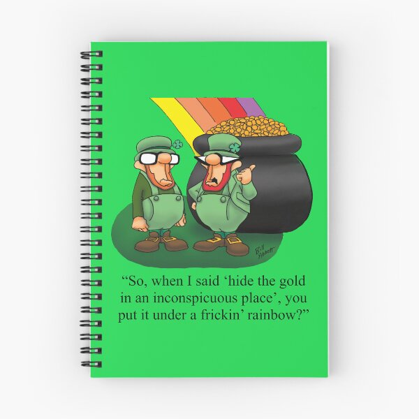 Item preview, Humor divertido de dibujos animados de duende del día de San Patricio designed and sold by abbottoons.