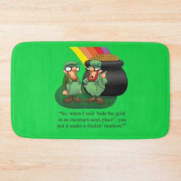 Item preview, Funny St. Patrick’s Day Leprechaun Cartoon Humor designed and sold by abbottoons.