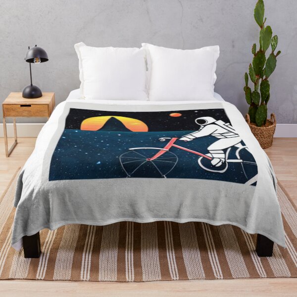 Item preview, Astronaut cycling Yoga in the space pretty cute trending girly  designed and sold by artstore911.