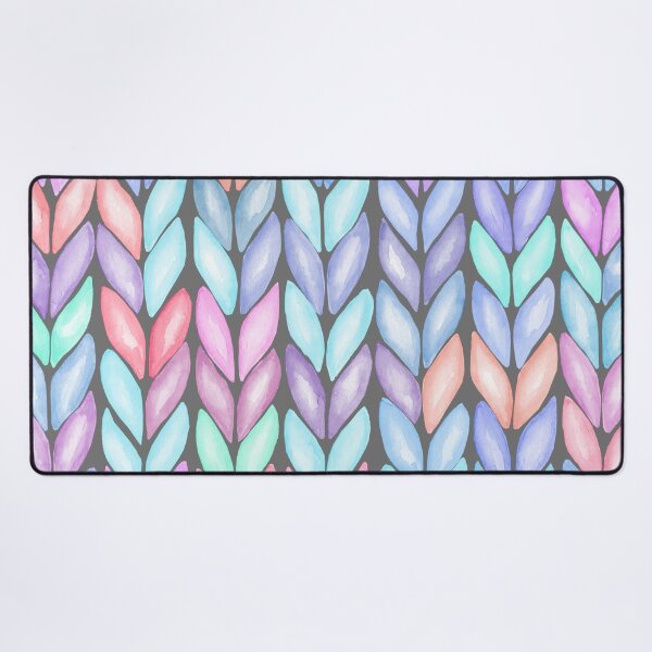 Item preview, Multicolor Realistic Knitted Pattern designed and sold by PotluckPrints.