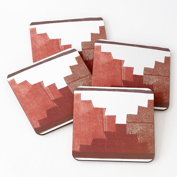 Item preview, Red stairs designed and sold by Design by Meme.