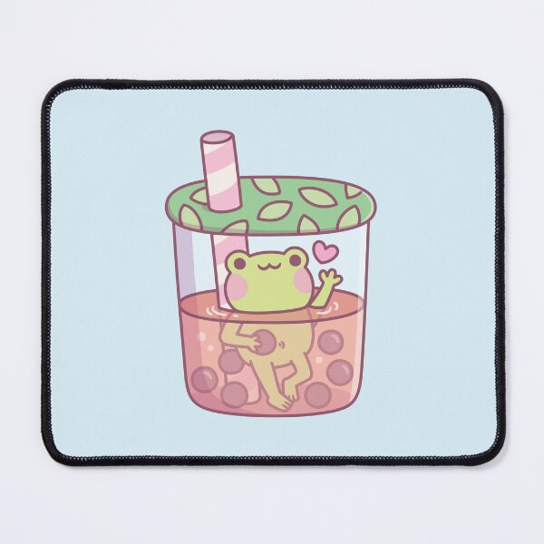 Item preview, Cute Frog In Bubble Tea Cup Funny designed and sold by rustydoodle.