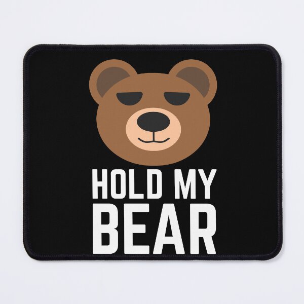 Item preview, Hold My Bear - Funny Puns About Animals designed and sold by EnzoVectorism.