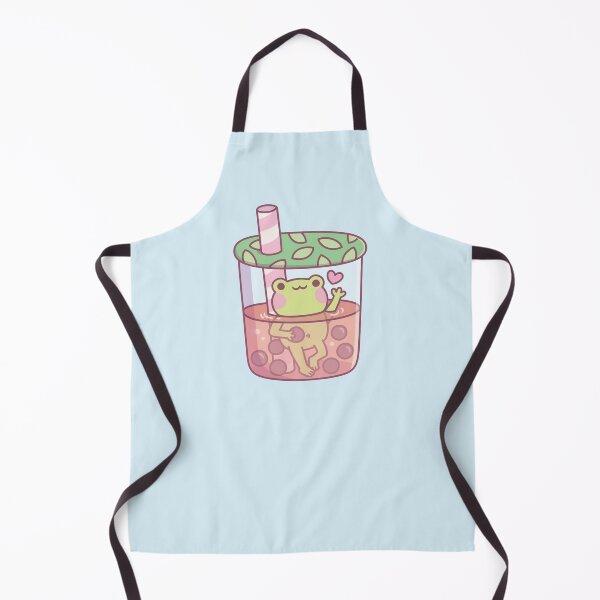 Item preview, Cute Frog In Bubble Tea Cup Funny designed and sold by rustydoodle.