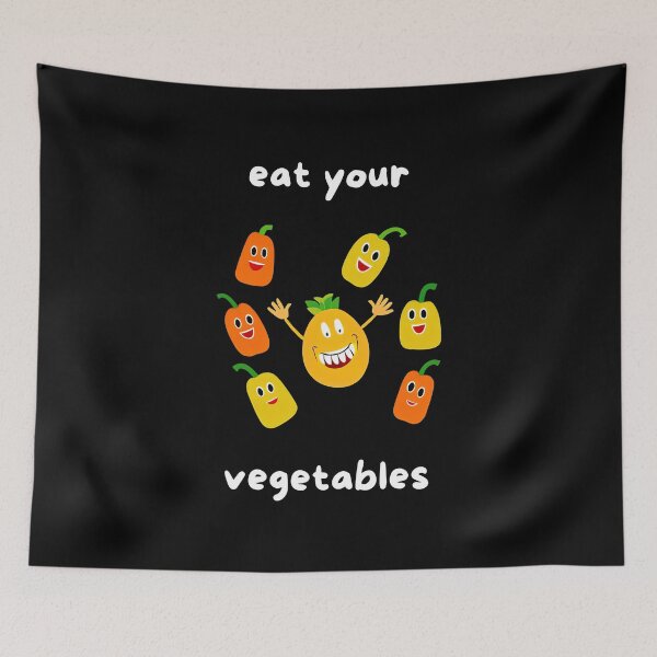 Item preview, Eat Your Fruit And Vegetables designed and sold by ArtificialCraft.