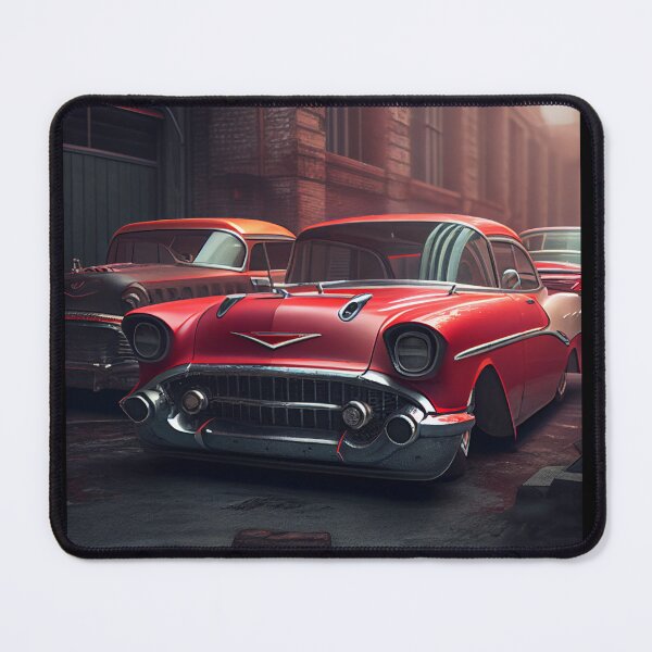 Item preview, Vintage Verve: A Red Car on the Road designed and sold by LukeAiWalker.