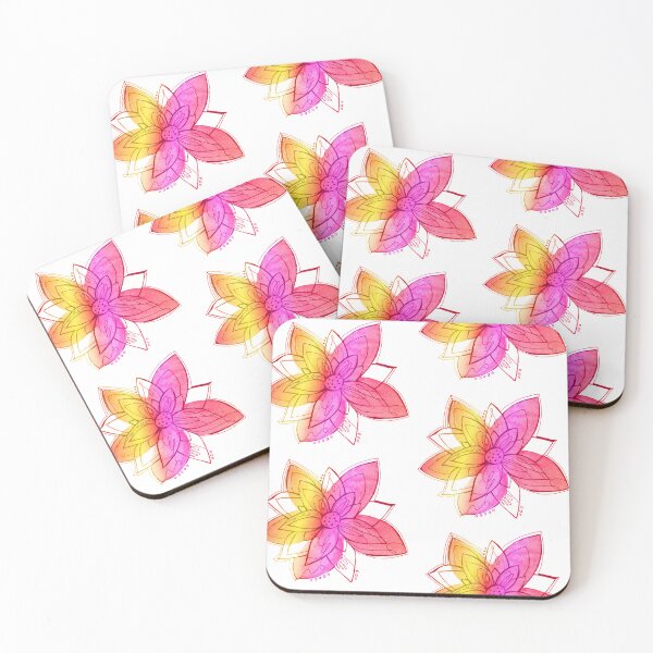 Item preview, Watercolor floral painting | red watercolor flower designed and sold by lausn.