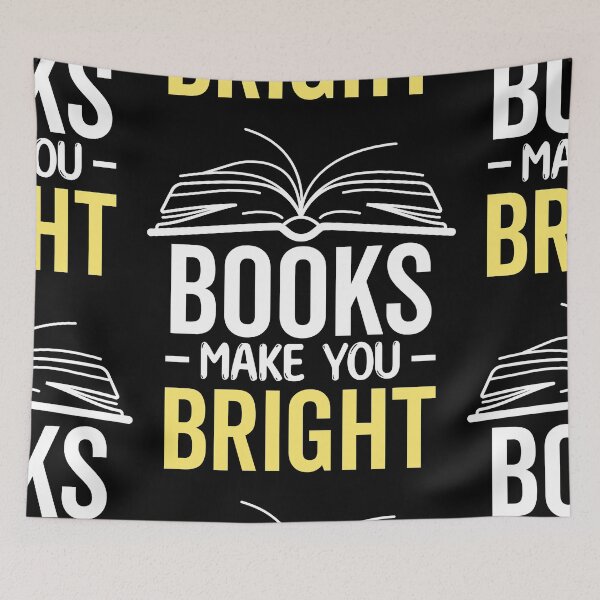 Item preview, Books make you bright designed and sold by aliceoutline.