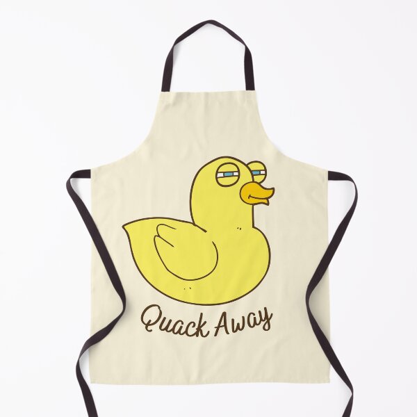 Item preview, Funny Duck says `quack away` designed and sold by Yulacreative.