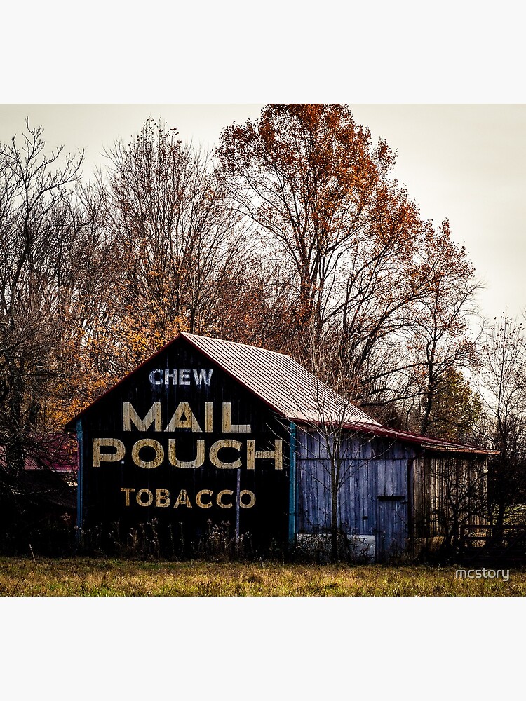"Mail Pouch Tobacco Barn" Framed Art Print by mcstory Redbubble