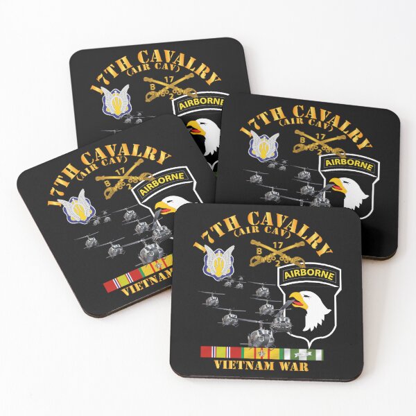 Item preview, Bravo Troop 2nd Squadron 17th Cav - 101st Airborne Div w VN SVC designed and sold by Military Insignia Products.