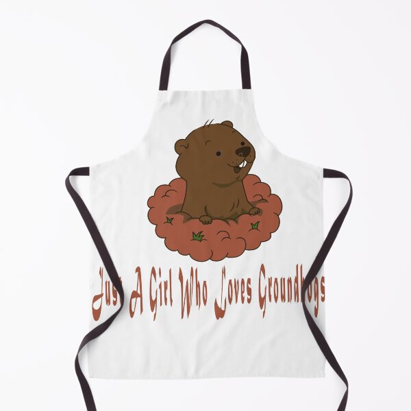 Item preview, Just A Girl Who Loves Groundhogs designed and sold by Soudesign99.