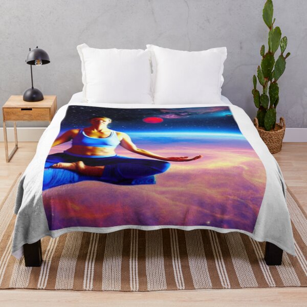 Item preview, Yoga in the space pretty cute trending girly designed and sold by artstore911.