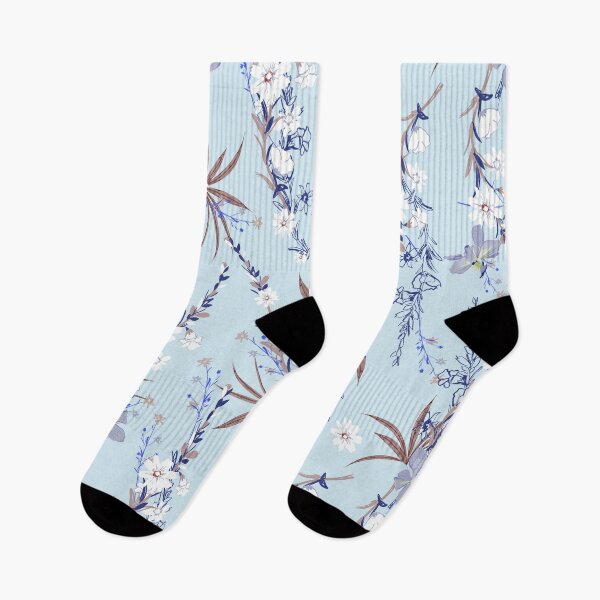 Item preview, Cool Blue Floral Design designed and sold by DesignedbyNBS.