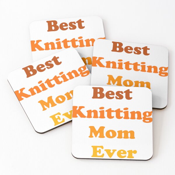 Item preview, Best knitting mom ever designed and sold by NewYorkColours.
