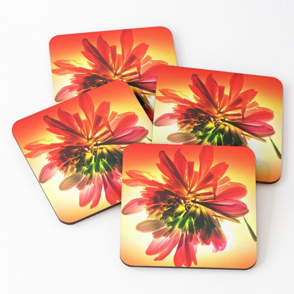 Item preview,  Orange flower designed and sold by Paws and Ink Art.