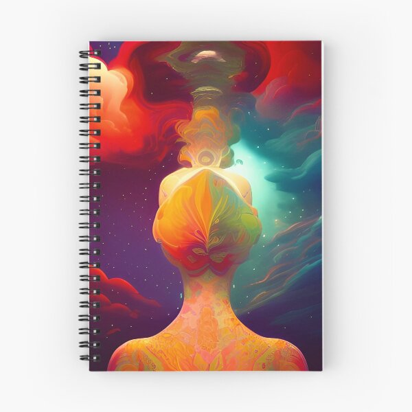 Item preview, psychedelic universe designed and sold by lumamoonia.