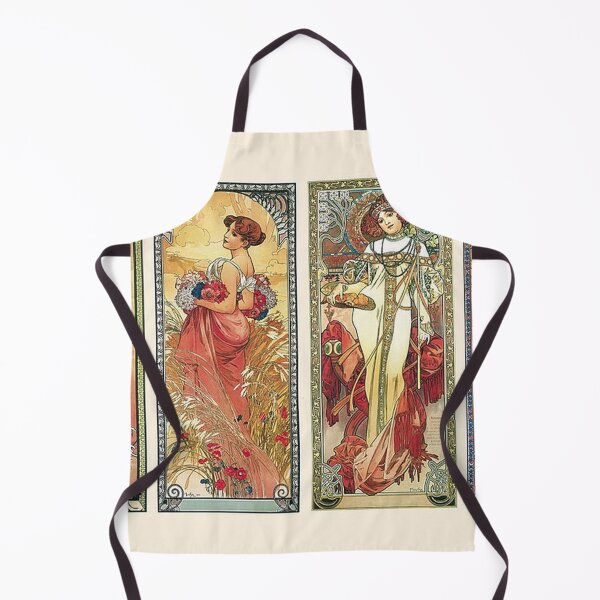 Item preview, Alphonse Mucha - Les Saisons - 1900 designed and sold by tomorrowsart.
