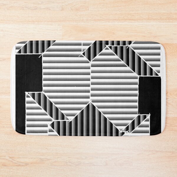 Item preview, Geometric Art - Black and White Roof designed and sold by pahleeloola.