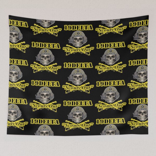 Item preview, Army Cavalry Scouts Mos Veterans Skull Design On Front designed and sold by RyanHolmes16.