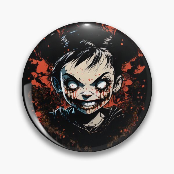 Item preview, Evil doll smiling designed and sold by flowinglobe.
