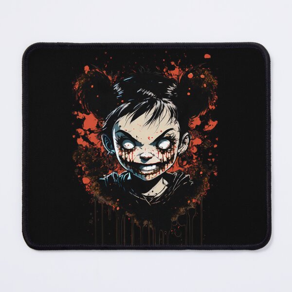 Item preview, Evil doll smiling designed and sold by flowinglobe.