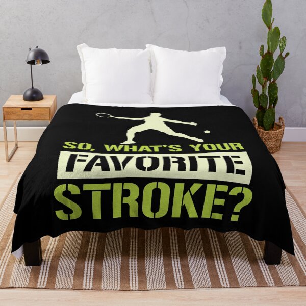 Item preview, What is Your Favorite Stroke Tennis designed and sold by MooonTees.