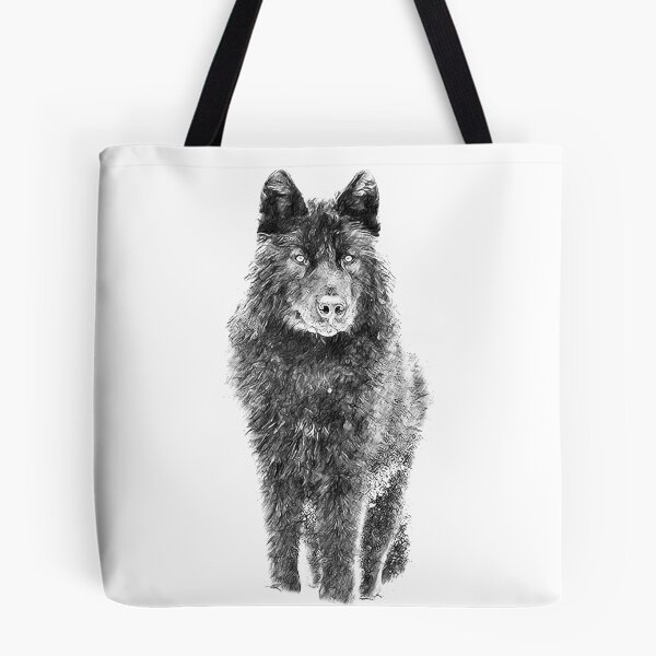 Item preview, Dire Wolf in Snow designed and sold by OnigiriDoctor.
