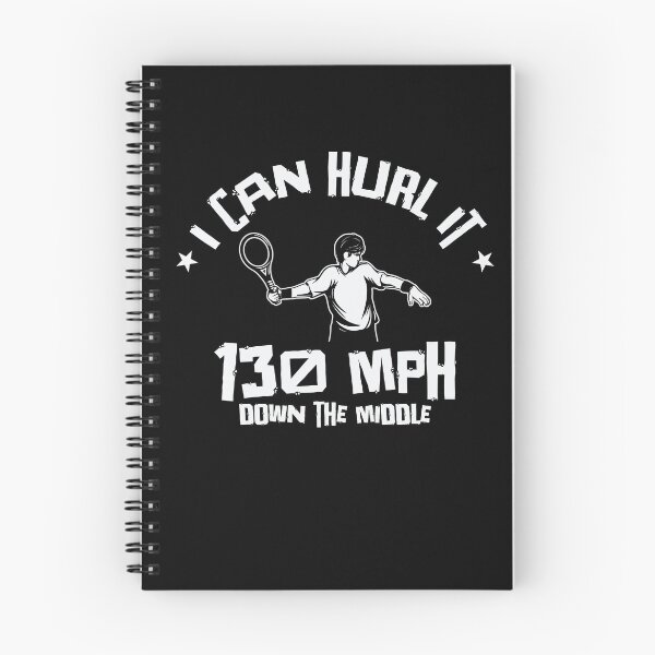 Item preview, I Can Hurl It Down The Middle Tennis designed and sold by MooonTees.