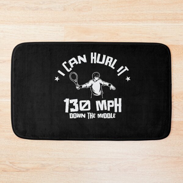 Item preview, I Can Hurl It Down The Middle Tennis designed and sold by MooonTees.