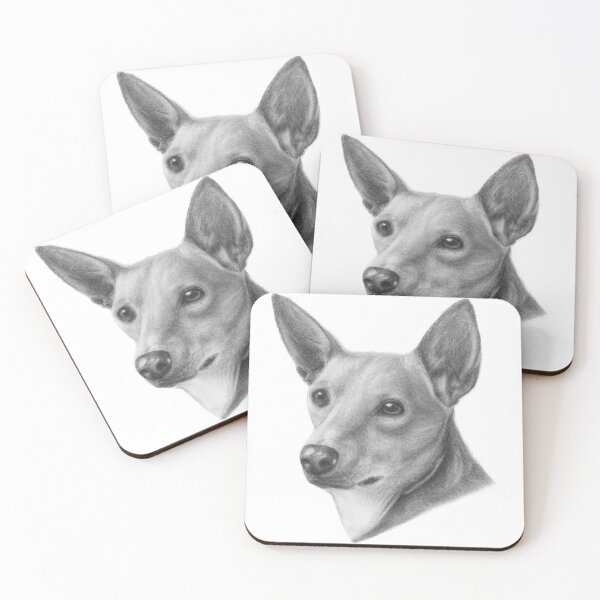 Item preview, Portuguese Podengo Pequeno Drawing | Beautiful Dog Art designed and sold by Portraits of Dogs.