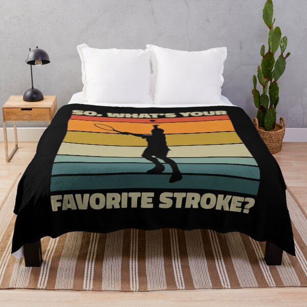 Item preview, So What is Your Favorite Stroke Tennis designed and sold by MooonTees.