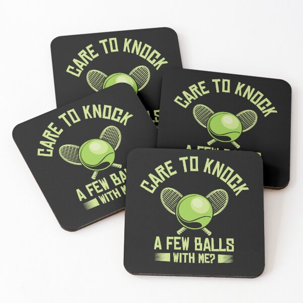 Item preview, Care To Knock A Few Balls Tennis designed and sold by MooonTees.