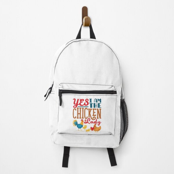Item preview, Yes I Am the Chicken Lady Funny Backyard Chickens designed and sold by jaygo.