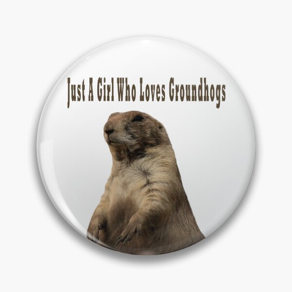 Item preview, Just A Girl Who Loves Groundhogs designed and sold by Soudesign99.