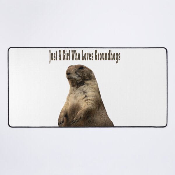 Item preview, Just A Girl Who Loves Groundhogs designed and sold by Soudesign99.