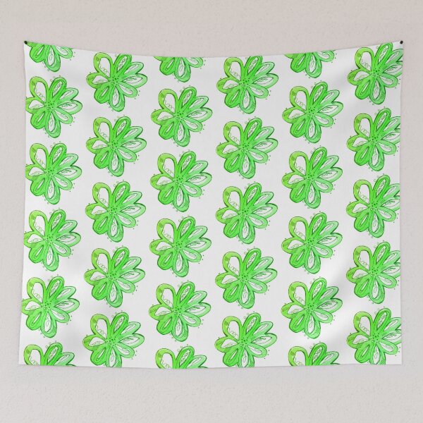 Item preview, Watercolor floral painting | green watercolor flower designed and sold by lausn.