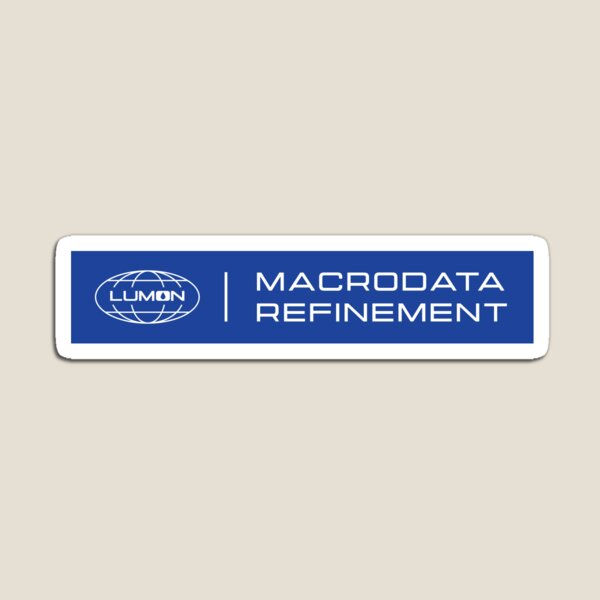 Vista previa del artículo con la obra «REFINAMIENTO DE MACRODATOS», diseñado y vendido por Krobilad.
