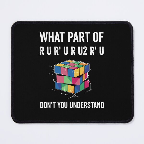 Item preview, What Part Of Don't You Understand For Speed Cuber designed and sold by chrisomatico.